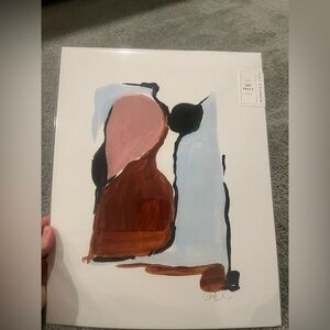 Abstract Art Print, signed, MN artist